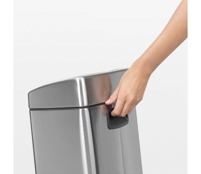 Бак для мусора Brabantia Touch Bin 10 л серебристый (477225) 00860001 фото