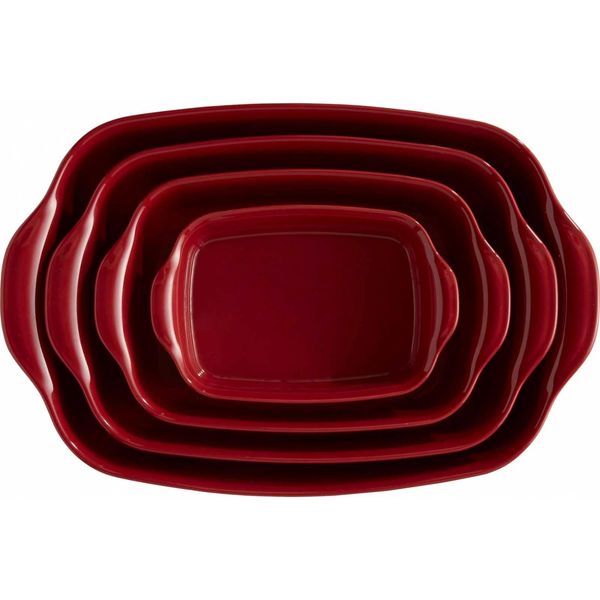 Форма для запікання керамічна Emile Henry Ovenware 22х14 см червоний (349649) 349649 фото