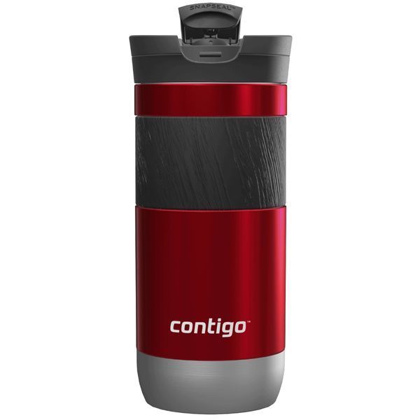 Термокружка Contigo Byron 2.0 Snapseal 470 мл Red (2213021) 2213021 фото