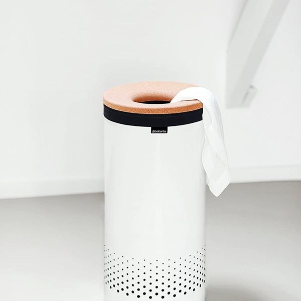 Бак для білизни з корковою кришкою Brabantia 35 л білий (104367) 104367 фото