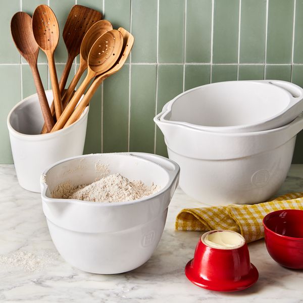 Миска для змішування керамічна Emile Henry Kitchen tools 2,5 л червоний (346562) 346562 фото