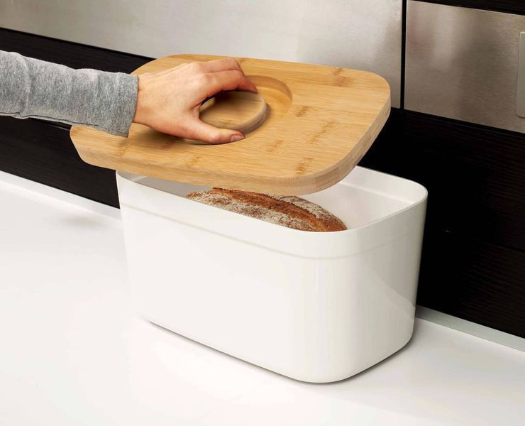 Хлібниця з кришкою-дошкою Joseph Joseph Bread Bin (81097) 01000744 фото