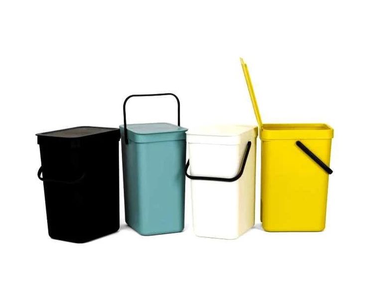 Відро для сміття Brabantia Sort&Go 12 л сірий (109805) 109805 фото