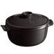 Кастрюля керамическая Emile Henry Casseroles & Pots 2.5 л черный (794525) 794525 фото 1