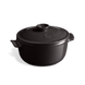 Кастрюля с крышкой керамическая Emile Henry Cookware 2,5 л черный (794525) 794525 фото 1