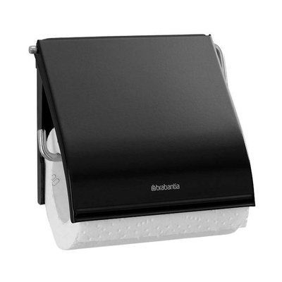 Тримач для туалетного паперу Brabantia ReNew Matt Black(108600) 108600 фото