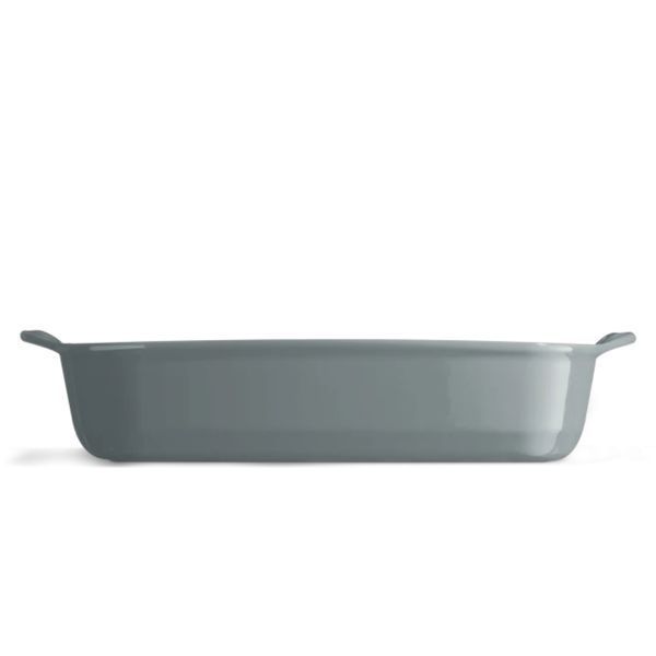 Форма керамическая Emile Henry Ovenware 36.5x23.5 см серый (809652) 809652 фото