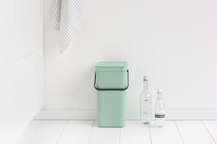 Відро для сміття Brabantia Sort&Go 16 л м'ятно-блакитний (211867) 211867 фото