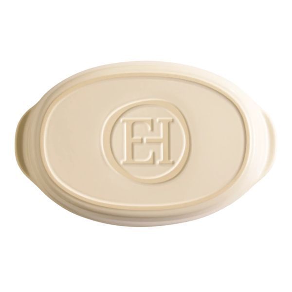 Форма для запекания овальная керамическая Emile Henry Ovenware 41.5х26.5 см бежевый (029054) 029054 фото