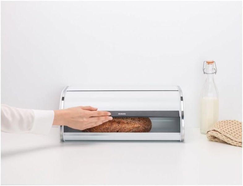 Хлебница Brabantia Roll Top Bread Bin 17,3 х 44,5 х 26,2 см белый (306020) 306020 фото