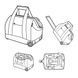 Дорожная сумка-тележка Reisenthel Allrounder Trolley черная (MP7003 ) 03600686 фото 5