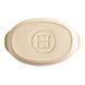 Форма для запекания овальная керамическая Emile Henry Ovenware 41.5х26.5 см бежевый (029054) 029054 фото 4