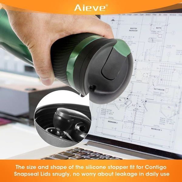 Змінна пробка, гумка для кришки Contigo Huron, Byron Snapseal 470 ml, 591 ml, 720 ml K4442A01 фото