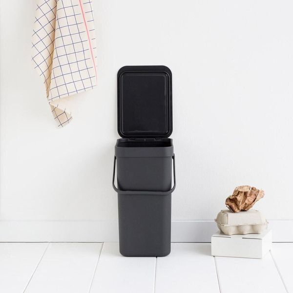 Бак для сміття Brabantia Sort&Go 16 л Grey (109966) 109966 фото