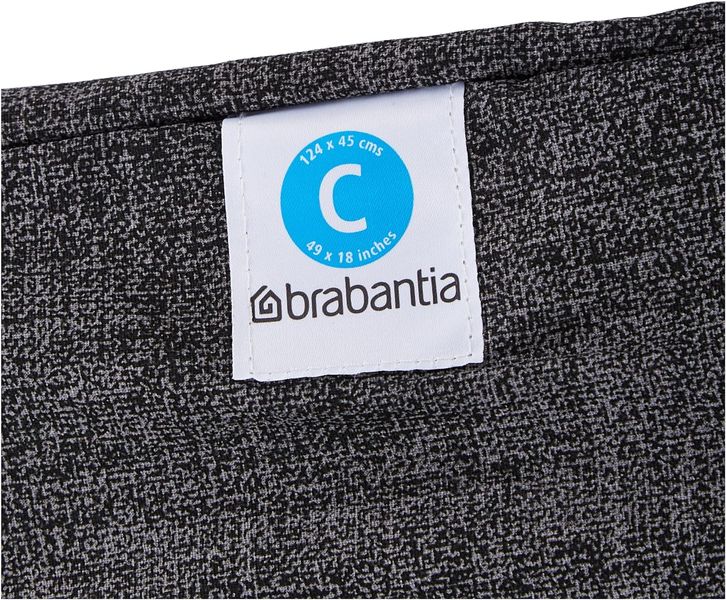 Чохол для прасувальной дошки Brabantia Ironing Board Cover C 124x45 см чорний джинс (131103) 131103 фото