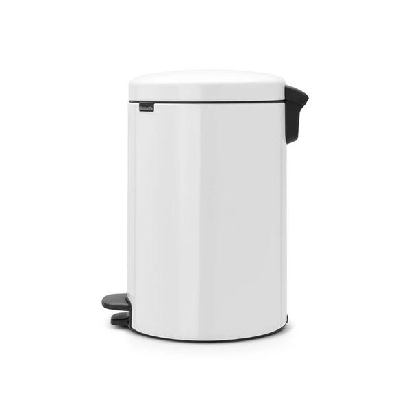 Бак для сміття з педаллю Brabantia NewIcon Pedal Bin 20 л білий (111846) 111846 фото