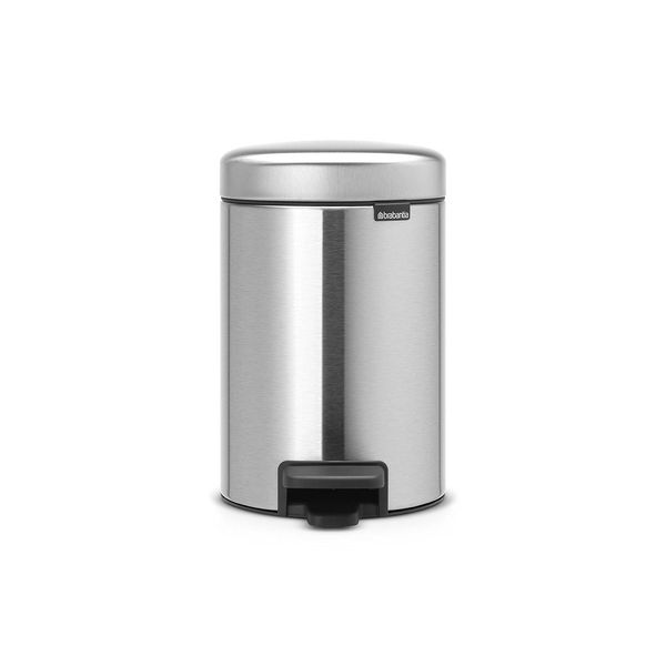 Бак для сміття з педаллю Brabantia NewIcon Pedal Bin 3 л сталевий (113222) 113222 фото