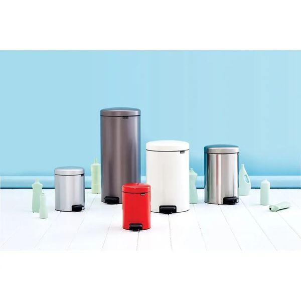 Бак для сміття з педаллю Brabantia NewIcon 3 л сталевий (113222) 113222 фото