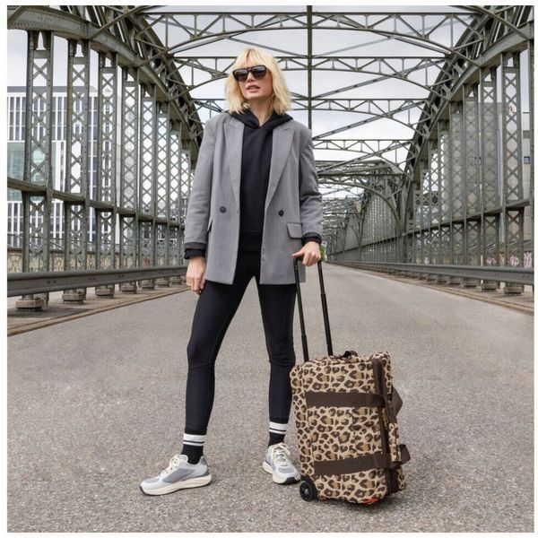 Дорожная сумка-тележка Reisenthel Allrounder Trolley Leo Macchiato (MP6047) 03600975 фото