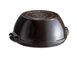 Форма для випікання хліба кругла з кришкою керамічна Emile Henry Specialized Cooking 32,5x30x14 см чорний (795507) 795507 фото