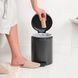 Бак для сміття з педаллю Brabantia NewIcon Pedal Bin 5 л Confident Grey (233463) 233463 фото 6