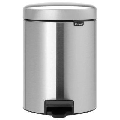 Бак для мусора с педалью Brabantia NewIcon Pedal Bin 5 л стальной (112645) 112645 фото