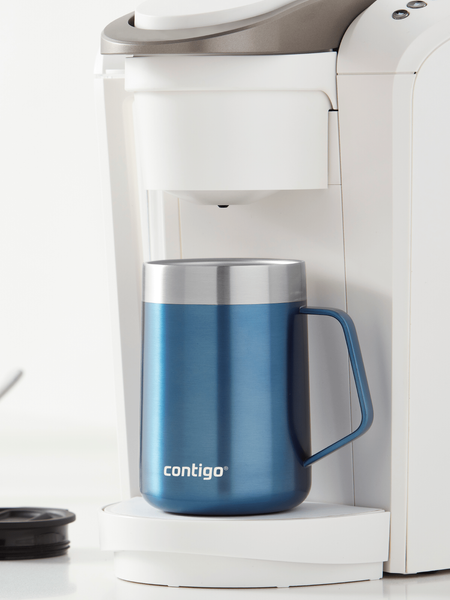 Термокружка Contigo Streeterville with Handle 420 мл Blue Corn (2174675) 06800464 фото