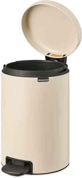 Бак для мусора с педалью Brabantia NewIcon Pedal Bin 12 л бежевый (149924) 149924 фото