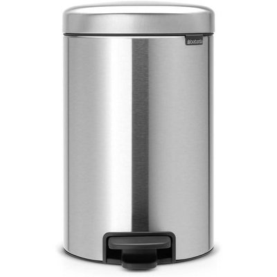 Бак для мусора с педалью Brabantia NewIcon Pedal Bin 12 л стальной (113604) 113604 фото