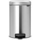 Бак для мусора с педалью Brabantia NewIcon Pedal Bin 12 л стальной (113604) 00800486 фото