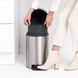Бак для сміття з педаллю Brabantia NewIcon Pedal Bin 12 л сталевий (113604) 113604 фото 7