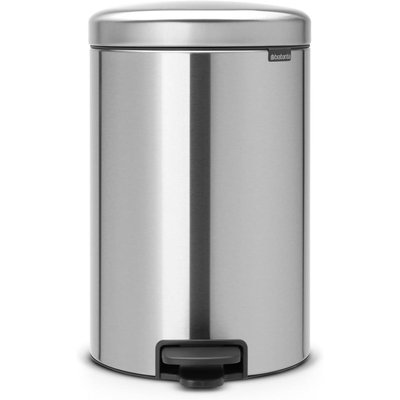 Бак для сміття з педаллю Brabantia NewIcon Pedal Bin 20 л сталевий (111907) 111907 фото