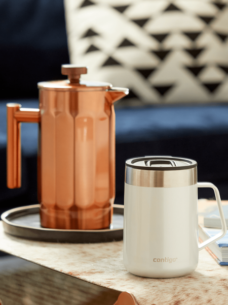 Термокухоль Contigo Streeterville with Handle 420 мл Salt (2174672) 06800466 фото