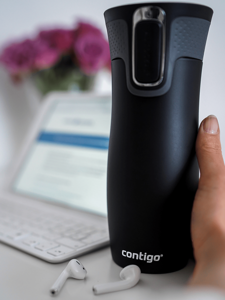 Термокухоль Contigo West Loop 470 мл Matte Black (2095800) 06800284 фото