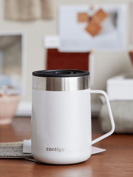 Термокухоль Contigo Streeterville with Handle 420 мл Salt (2174672) 06800466 фото