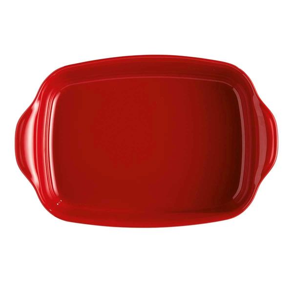 Форма для запекания керамическая Emile Henry Ovenware 42,5x28 см красный (349654) 349654 фото