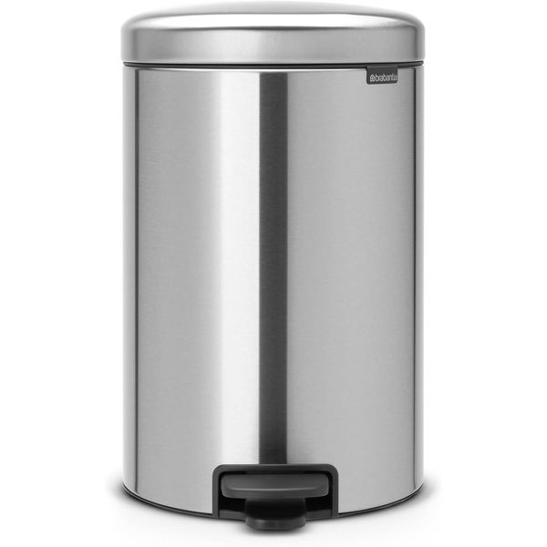 Бак для сміття з педаллю Brabantia NewIcon Pedal Bin 20 л сталевий (111907) 111907 фото