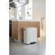 Бак для сміття двосекційний Brabantia 2х30 л білий (211447) 211447 фото 11