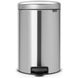 Бак для сміття з педаллю Brabantia NewIcon Pedal Bin 20 л сталевий (111907) 111907 фото