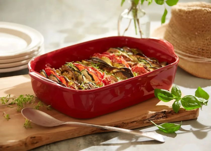 Форма для запікання керамічна Emile Henry Ovenware 42,5x28 см червоний (349654) 349654 фото