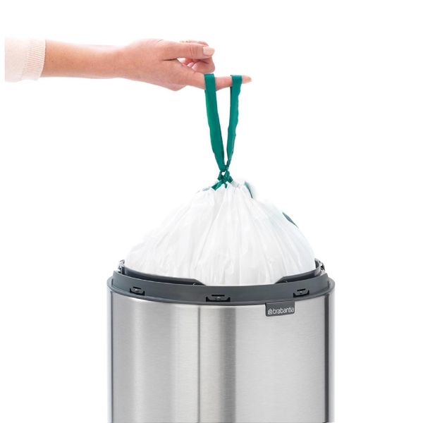 Бак для сміття Brabantia Touch Bin 30 л сталевий матовий (115462) 115462 фото