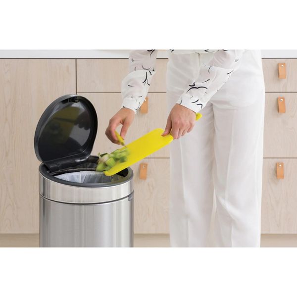 Бак для мусора Brabantia Touch Bin 30 л стальной матовый (115462) 115462 фото