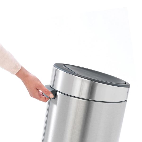 Бак для сміття Brabantia Touch Bin 30 л сталевий матовий (115462) 115462 фото