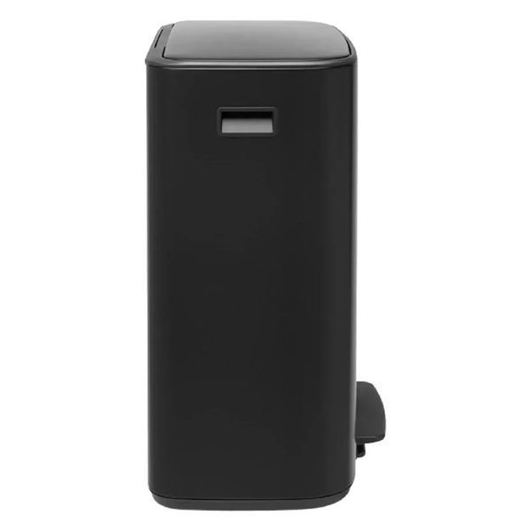 Бак для сміття двосекційний Brabantia 2х30 л чорний (211508) 211508 фото
