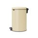 Бак для мусора с педалью Brabantia NewIcon Pedal Bin 20 л бежевый (149948) 00801135 фото 2