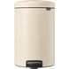 Бак для мусора с педалью Brabantia NewIcon Pedal Bin 20 л бежевый (149948) 00801135 фото 1