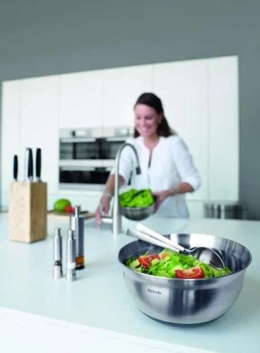 Миска багатофункціональна Brabantia Mixing Bowls 1 л сталева (363825) 363825 фото