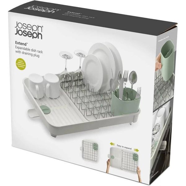 Сушка для посуду розсувна Joseph Joseph Extend Stone (851652) 01001082 фото