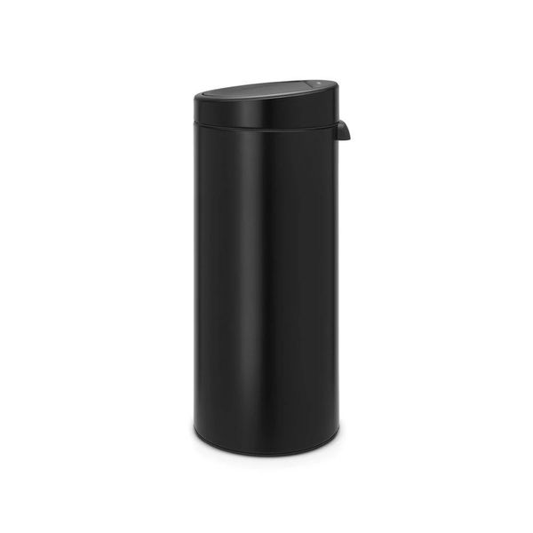 Бак для сміття Brabantia Touch Bin 30 л чорний (115301) 115301 фото