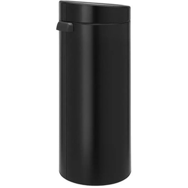 Бак для сміття Brabantia Touch Bin 30 л чорний (115301) 115301 фото